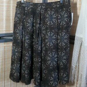 LuLaRoe Madison Multi-color Jacquard Skirt